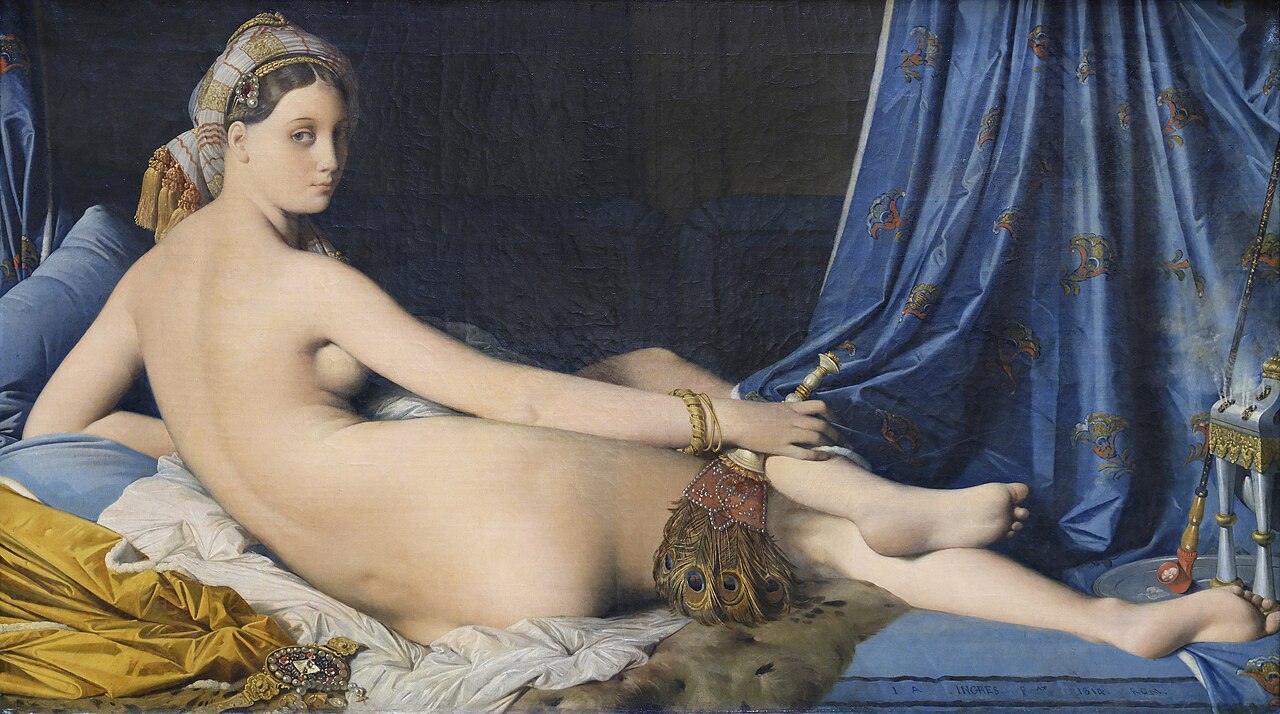 La grande odalisque 1810 – Jean-Auguste Dominique Ingres 1780–1867