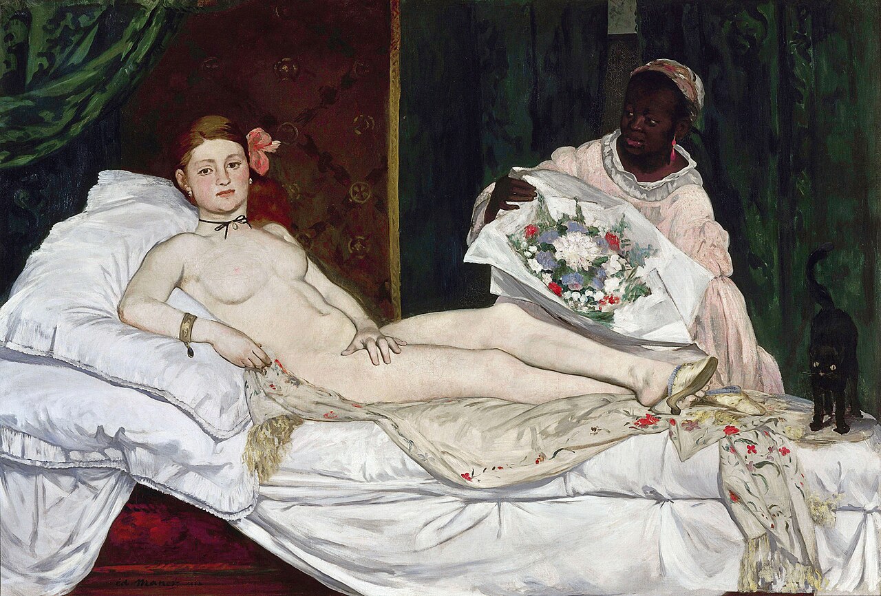 Olympia 1863 – Edouard Manet 1832-1883