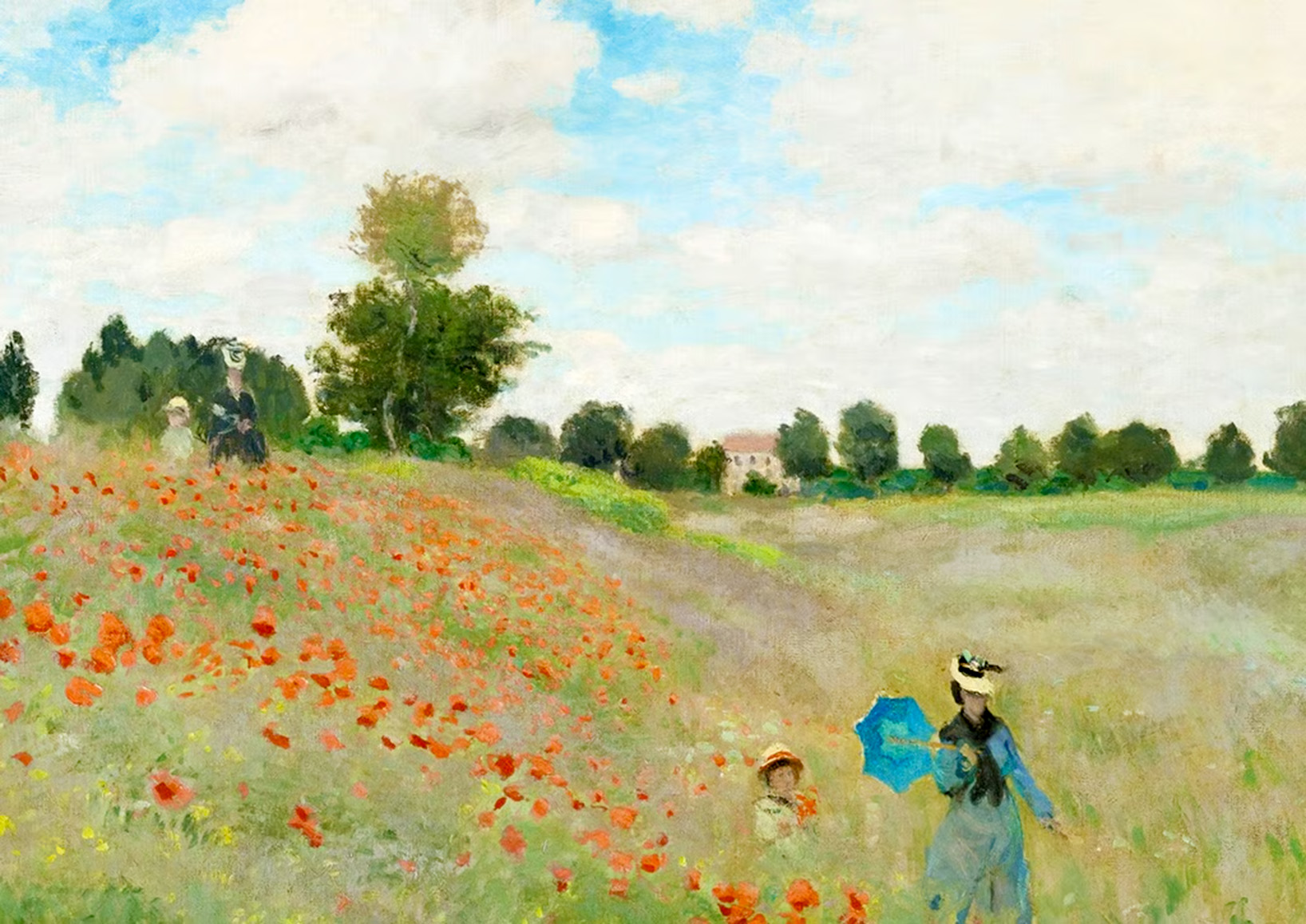Champ de coquelicots près d'Argenteuil 1873 - Claude Monet