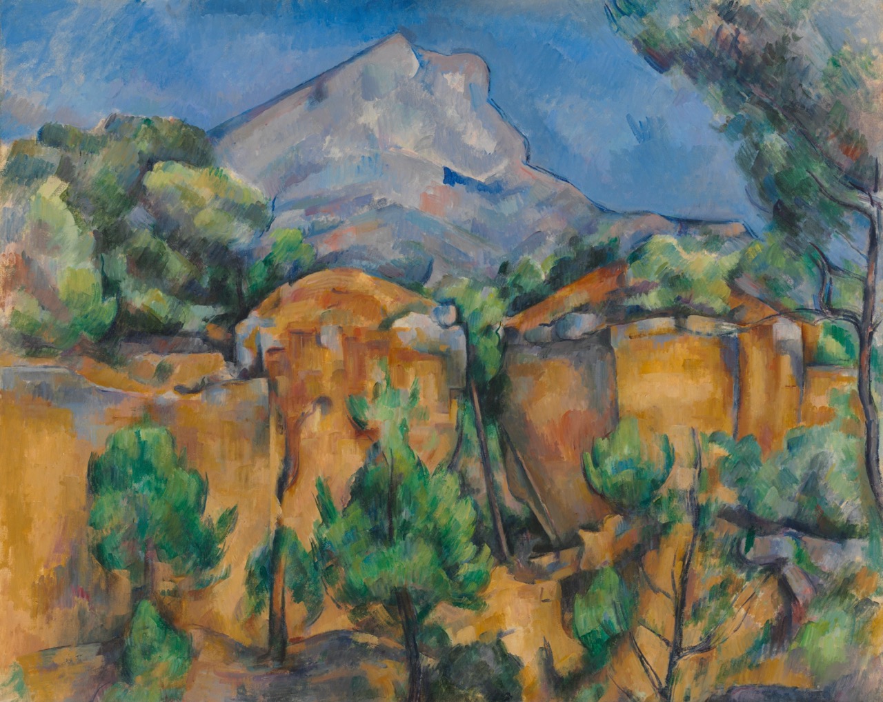 Montagne Sainte-Victoire 1897 - Paul Cézanne 1839-1906