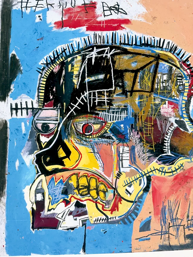 Sans titre (Crâne) 1981 - Jean-Michel Basquiat 1960-1988