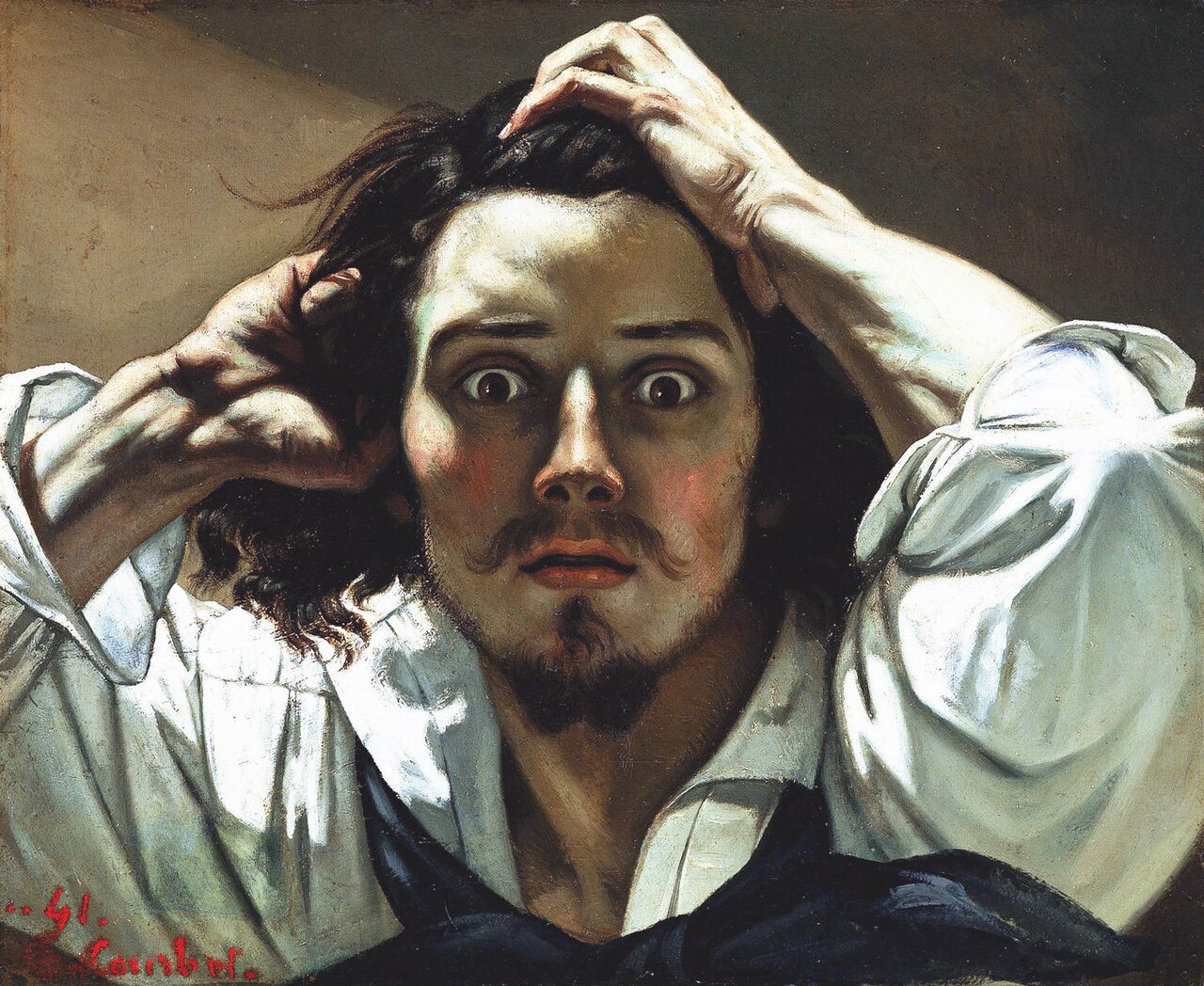 Le Désespéré vers 1844-1845 – Gustave Courbet 1819-1877